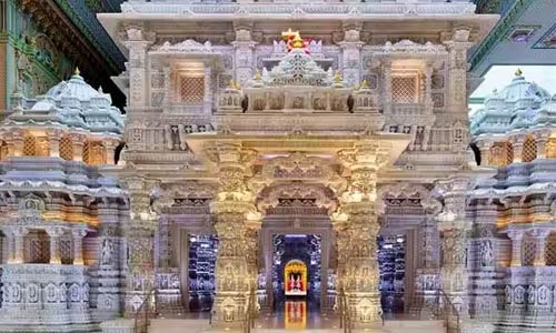 உலகின் மிக பெரிய இரண்டாவது இந்து கோவில்: நியூஜெர்சியில் அக்., 2வது வாரத்தில் திறப்பு