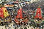 புரி ஜகன்னாதர் கோவில் ரத யாத்திரை: லட்சக்கணக்கானோர் பங்கேற்பு!