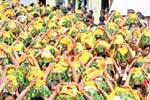 கருப்பசாமி கோவிலில் பால்குட ஊர்வலம்
