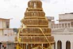பாதுகாப்பற்ற நிலையில் காளாத்தீஸ்வரர் தேர்!
