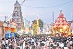 காரைக்குடி கொப்புடைய நாயகி அம்மன் கோயில் தேரோட்டம்!