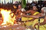 சுயம்பு குருபகவான் கோயிலில் லட்சார்ச்சனை கோலாகலம்!