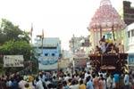 விஸ்வநாத சுவாமி கோயில் புதிய தேர் வெள்ளோட்டம்!