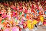 மதுரையில் விநாயகர் சதுர்த்திக்கு  300 விநாயகர் சிலைகள் தயார்!