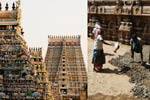 ஸ்ரீரங்கம் ராஜகோபுரத்தில் விரிசல்: ஸ்திரப்படுத்தும் பணிகள் துவக்கம்!