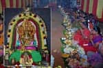 தர்மபுரி மாரியம்மன் கோவிலில் திருவிளக்கு பூஜை!