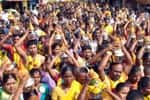 திருச்செங்கோடு தீர்த்தக்குட ஊர்வலம் பக்தர்கள் பங்கேற்பு