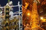மதுரை மீனாட்சி கோயில் தங்கக்கொடிமரம் கும்பாபிஷேகம்!