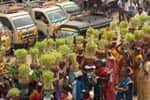 செல்வியம்மன் கோயில் முளைப்பாரி ஊர்வலம்!
