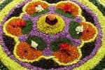 ஓணம் பண்டிகைக்காக பல வண்ணங்களில் மலர்கள்: நிலக்கோட்டையில் தயார்!
