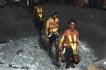 மொகரம் பண்டிகையில் பூக்குழி நேர்த்திக்கடன்!