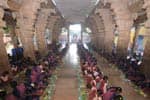 கல்வியில் சிறக்க.. முக்தீஸ்வரர் கோயிலில் மாணவிகள் திருவிளக்கு வழிபாடு!