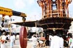 காரமடை ரங்கநாதர் கோவில் தேருக்கு இரும்பு சக்கரம்!