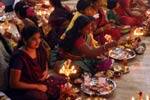 நாகாத்தம்மன் கோவிலில் திருவிளக்கு பூஜை!