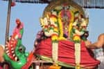 காஞ்சி காமாட்சியம்மன் கோவிலில் மகரவாகன உற்சவம்