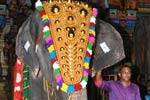 ராமேஸ்வரம் கோவில் யானைக்கு தங்க முலாம் பூசிய முகப்பட்டம்!