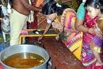 ராமலிங்க சவுடேஸ்வரி அம்மன் கோவிலில் ஜலாதிவாசம்!