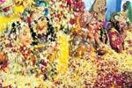 கிருஷ்ணர் பிறந்த மதுராவில் ஹோலி பண்டிகை!