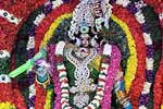 ஊட்டியில் மீனாட்சி அலங்காரத்தில் அம்மன் வீதி உலா