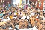 மணலி புதுநகரில் மழை வேண்டி தியானம்!
