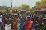 மழை வேண்டி முளைப்பாரி ஊர்வலம்!