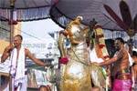 காஞ்சி வரதராஜ பெருமாள் கோவிலில் ஹம்ச வாகன உற்சவம்!