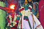 அக்னி வசந்த உற்சவத்தில்..  அர்ச்சுனன், சுபத்திரை திருக்கல்யாணம்!