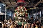 மழை வேண்டி சங்கரமடம் பட்டண பிரவேச ஊர்வலம்!