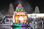 காரைக்குடி கொப்புடையம்மன் கோயிலில் தெப்ப உற்சவம்!
