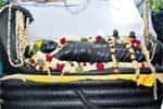பள்ளி கொண்ட பெருமாள் விழுப்புரத்தில் கரிக்கோலம்!