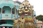 காரைக்கால் காக்கா தோப்பு தர்காவின் சந்தனக்கூடு ஊர்வலம்!