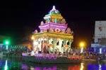 திருநள்ளார் தர்ப்பாரண்யேஸ்வரர் கோவிலில் தெப்போற்சவம்!