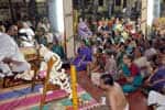 புதுச்சேரி சாரதாம்பாள் கோவிலில் ஸ்ரீமத் பாகவத உபன்யாசம்!