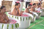 மழை பொழிய வேண்டிவருண ஜப பாராயணம் செய்தனர்!