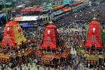 பலத்த பாதுகாப்புடன் புரி ஜெகநாதர் ரத யாத்திரை துவக்கம்!