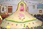 விவேகானந்தர் நினைவு தினம் அரிசியை குவித்து மகா அன்னபூஜை!