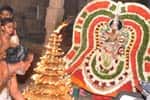 தஞ்சை பெரிய கோவில் வராஹி அம்மனுக்கு  பூச்செரிதல் விழா கோலாகலம்!