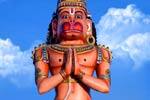 77 அடி ஆஞ்சநேயர் சிலைக்கு கும்பாபிஷேகம்!