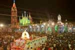 பனிமய மாதா சர்ச்சில் தேர் பவனி!