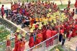 உலக அமைதிவேண்டி கஞ்சிக்கலயம் ஊர்வலம்!