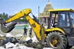 சங்கு தீர்த்த குளத்தில் பாறைகள் அகற்றும் பணி துவக்கம்!