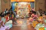 அய்யப்பன் கோவிலில் கொலு பூஜை