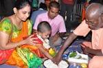 விஜயதசமியை முன்னிட்டு எழுத்தறிவிக்கும் நிகழ்ச்சி