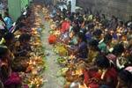 உலக நன்மை வேண்டி விளக்குபூஜை!