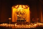 இஸ்கான் கோயிலில் விசேஷ தீபத் திருவிழா!