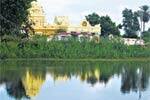 கரைகள் சேதமடைந்த கலிங்க நாதேஸ்வரர் குளம்!