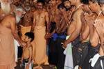 திருப்பூரில் சரண கோஷத்துடன் விரதத்தை துவக்கிய பக்தர்கள்!