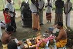 நந்திக்கு முன்மண்டபம் கட்டுவதற்கான பூமி பூஜை!