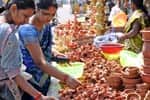 கார்த்திகை தீபம்: விளக்கு விற்பனை ஜோர்!