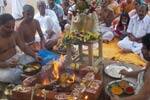 வீரமுடையாநத்தம் கிராமத்தில்  அனுமன் ஜெயந்தி சிறப்பு பூஜை!